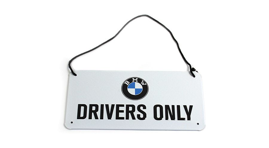 BMW G 310 GS Plaque métallique BMW - Drivers Only