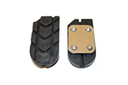 Caoutchouc pour repose-pieds (conducteur) pour BMW R1200GS Adv LC & R1250GS Adv