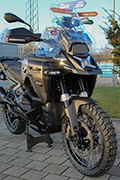 Conversion BMW R1300GS Adventure All Black par Hornig