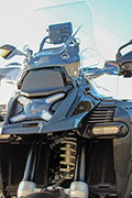 Conversion BMW R1300GS Adventure All Black par Hornig